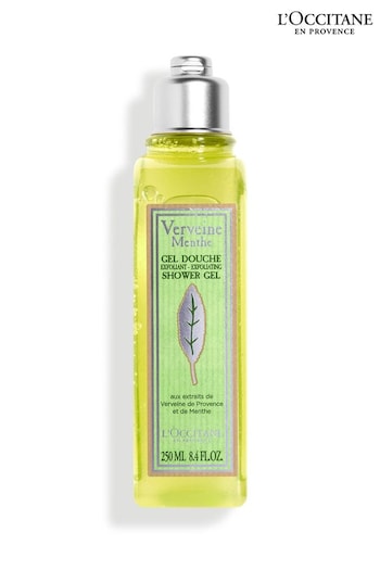L'Occitane Mint Verbena Exfoliating Shower Gel 250ml (K13374) | £17