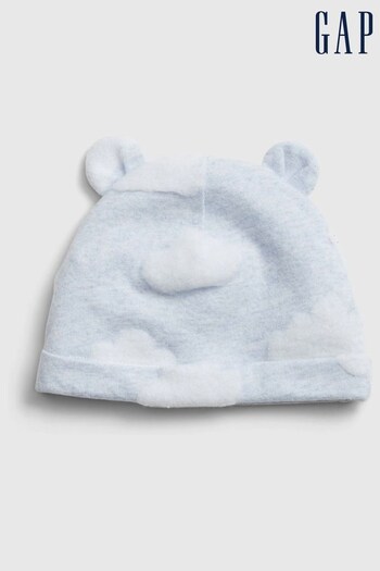 Gap Blue First Favourite Baby Bear Hat (K13958) | £5