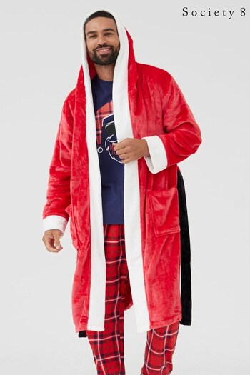 Society 8 Red Santa Robe - Mens (K14373) | £13.50