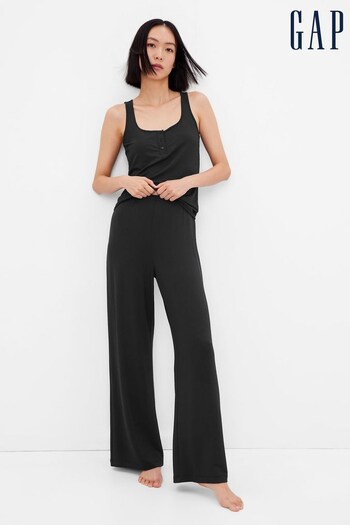 Gap Black Modal Supersoft Flare Pull-On Trousers (K14902) | £35