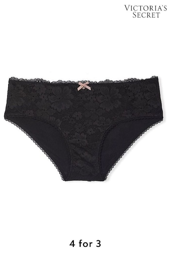 Victoria's Secret Black Lace Hipster Knickers (K15003) | £14