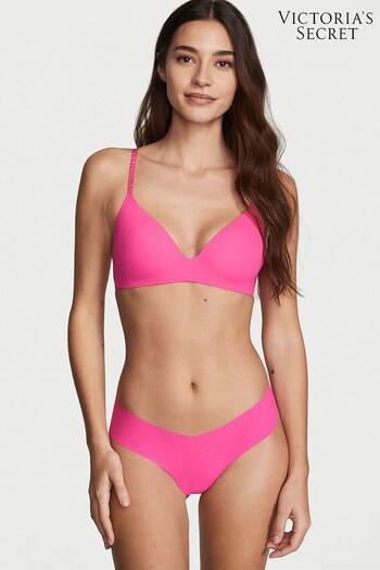 Victoria's Secret Pink Fever Ribbed No Show Thong Knickers (K15032) | £9