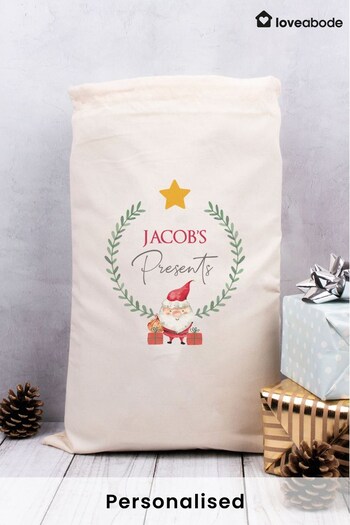 Personalised Christmas Sack by Loveabode (K15059) | £20