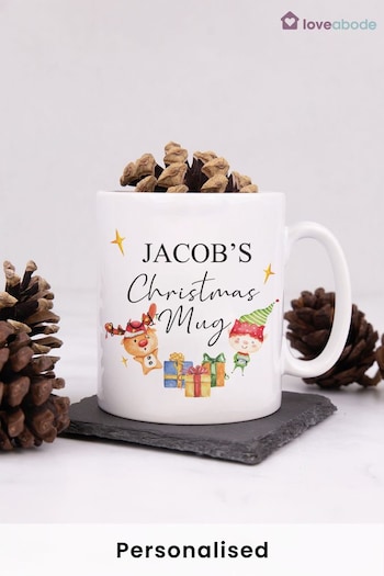 Personalised Christmas Mug by Loveabode (K15070) | £12