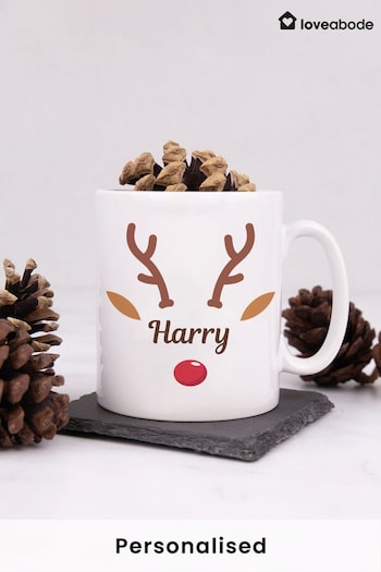 Personalised Christmas Mug by Loveabode (K15071) | £12