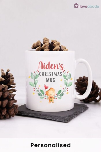 Personalised Christmas Mug by Loveabode (K15072) | £12