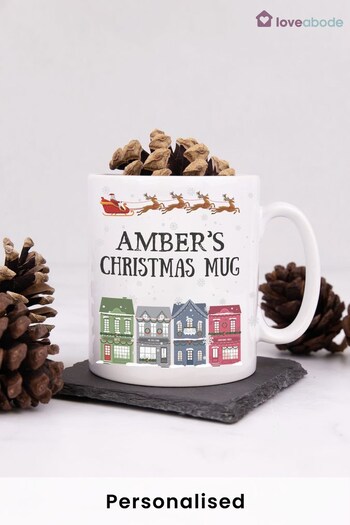 Personalised Christmas Mug by Loveabode (K15073) | £12