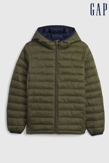 Gap Green Lightweight Puffer Jacket (K15251) | £45