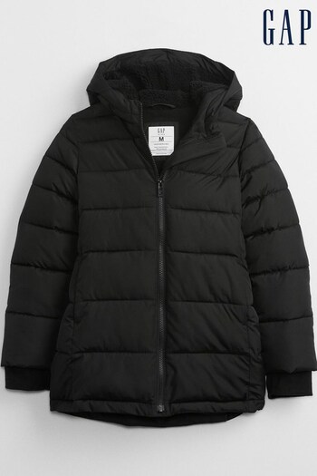 Gap Black Cold Control Max Puffer Coat (K15331) | £40