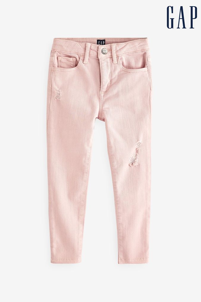 Pink jeggings online on sale