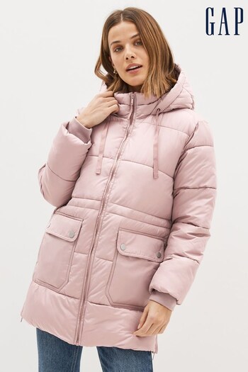 Gap Pink Puffer Coat (K15827) | £75