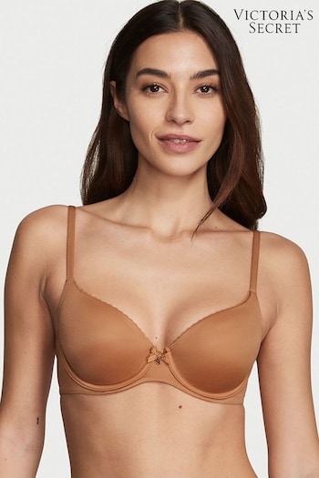Victoria's Secret Honey Glow Nude Smooth Lightly Lined Demi Bra (K16013) | £39