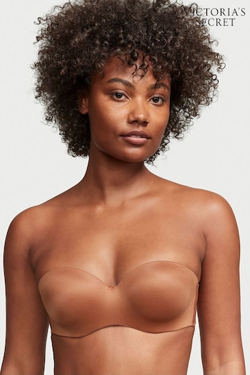 Victoria's Secret Caramel Kiss Nude Smooth Lightly Lined Multiway Strapless Bra (K16027) | £39
