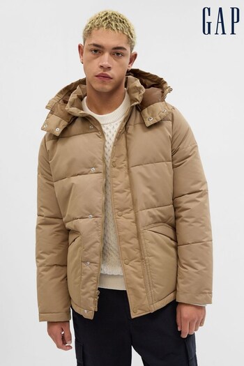 Gap Brown Cold Control Heavy Puffer Jacket (K16723) | £95