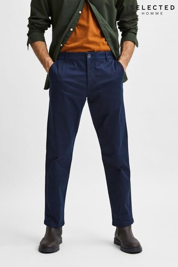 Selected Homme Navy Straight Leg Chino (K16916) | £27