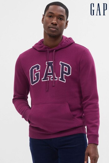 Gap Purple Logo Fleece Hoodie (K17048) | £40