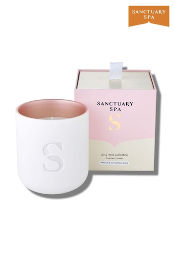 Sanctuary Spa Lily and Rose Scented Candle (K17083) | £22
