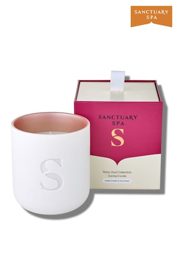 Sanctuary Spa Ruby Oud Scented Candle (K17084) | £22