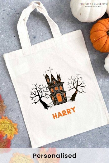 Personalised Halloween Tote Bag by The Gift Collective (K17281) | £10