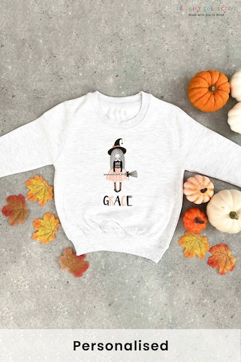 Personalised Kid's Halloween Sweatshirt by The Gift Collective (K17287) | £18