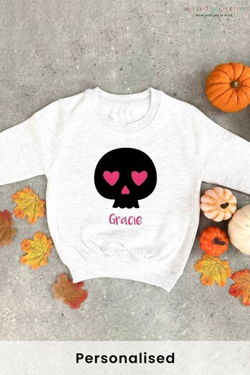 Personalised Kid's Halloween Sweatshirt by The Gift Collective (K17289) | £18