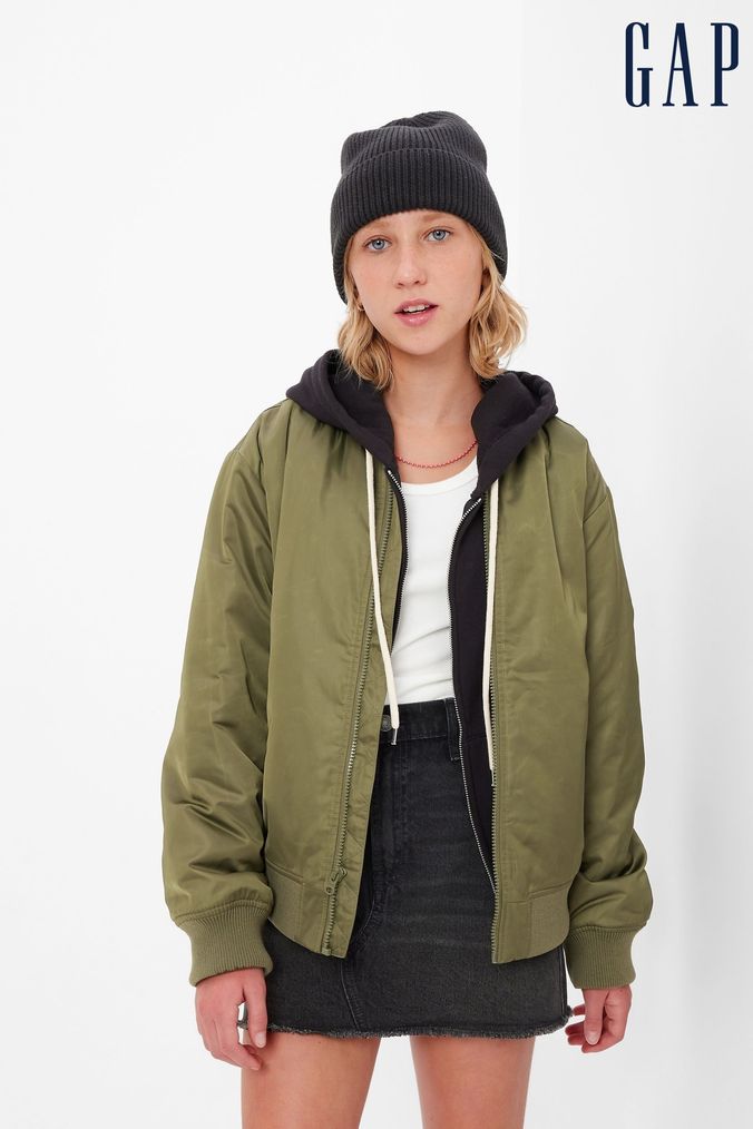 Gap girls shop bomber jacket
