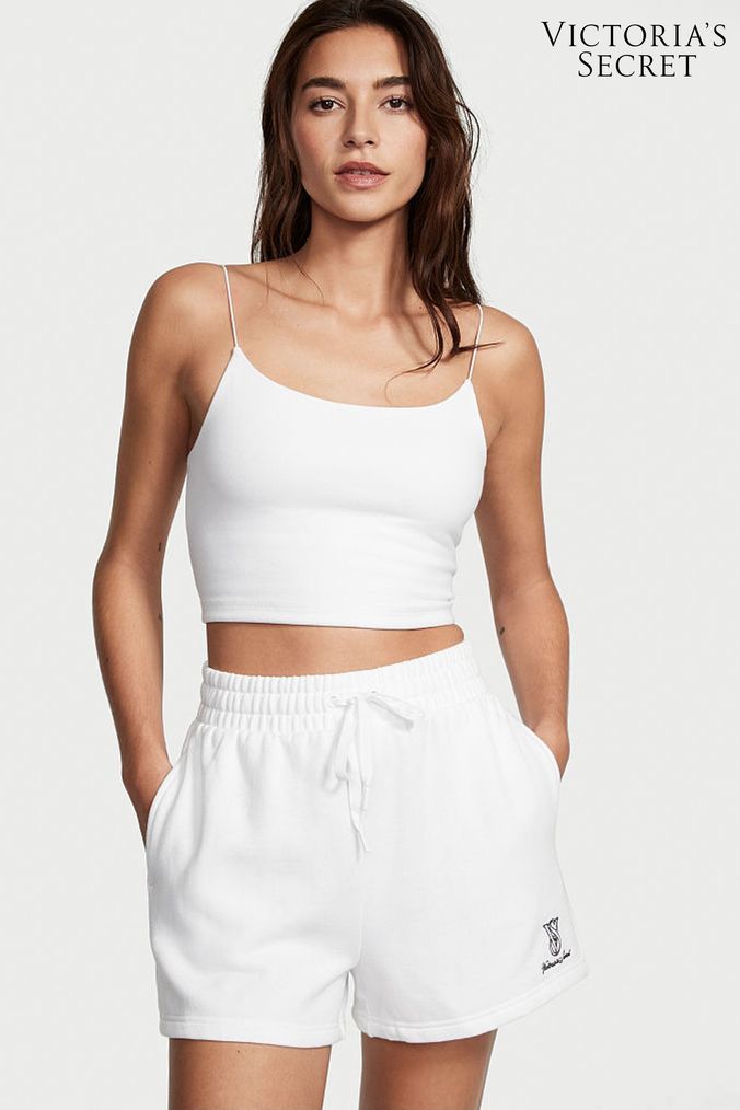 Buy Women s White Loungewear Shorts Online Next UK