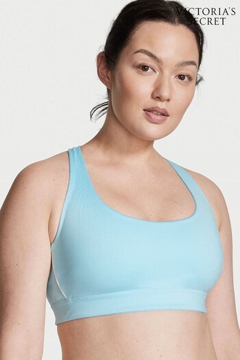 Victoria's Secret Victoria Blue Smooth Strappy Back Non Wired Minimum Impact Sports Bra (K17532) | £29