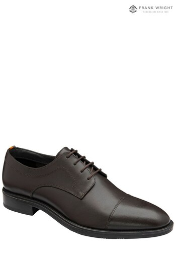 Frank Wright Brown Men's Leather Derby most Shoes (K17755) | £55