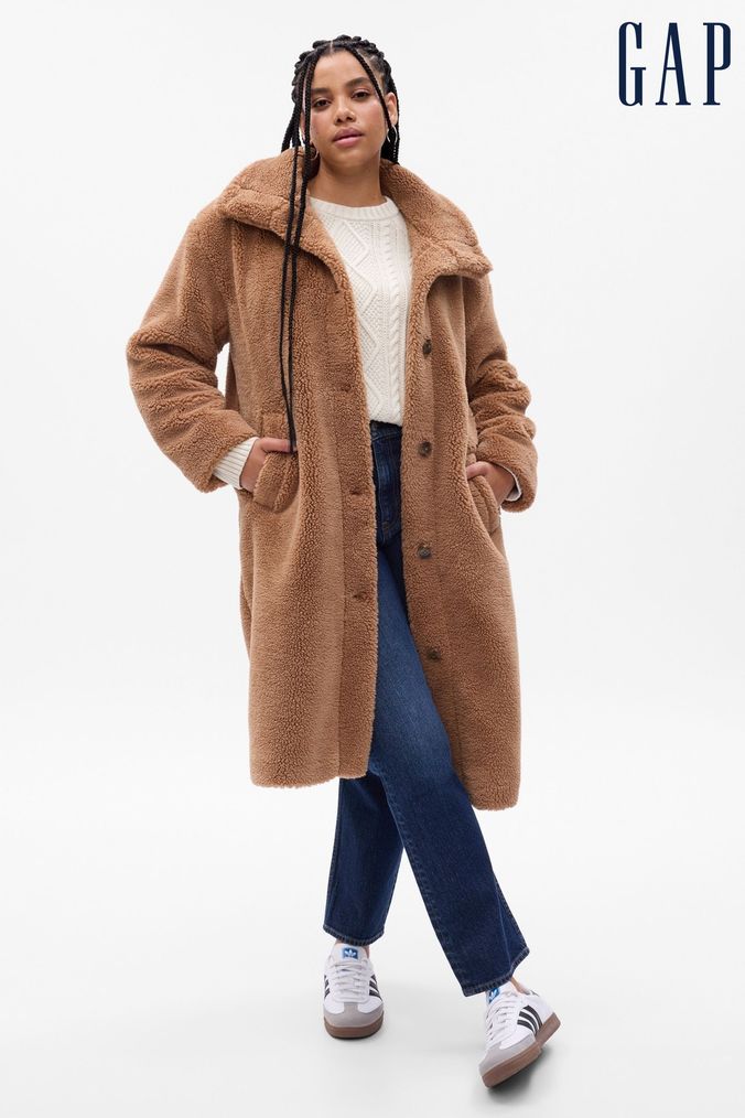 Teddy bear coat gap online