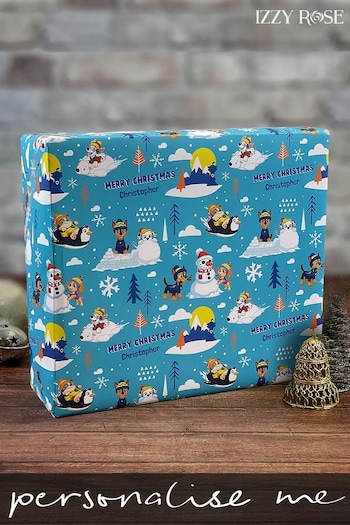 Personalised Licence Christmas Gift Wrap by Izzy Rose (K18655) | £10