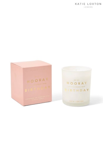 Katie Loxton Hip Hip Hooray Lets Celebrate Your Birthday Candle (K19108) | £17
