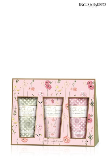 Baylis & Harding Royale Garden Rose, Poppy  Vanilla Luxury Hand Treats Gift Set (K19542) | £8