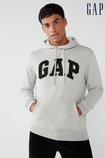 Gap Grey Logo Hoodie (K19561) | £30