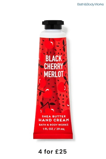 Knee High Boots Black Cherry Merlot Hand Cream (K20441) | £8.50