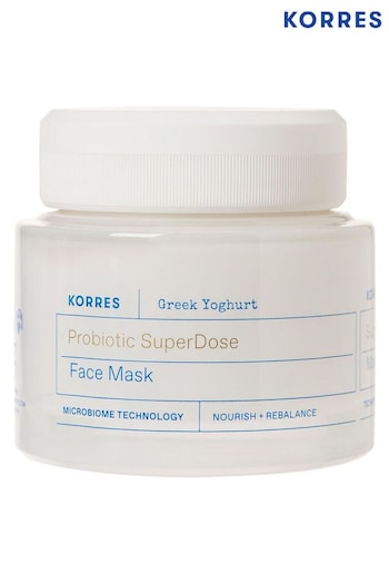 Korres Greek Yoghurt Probiotic Superdose Face Mask 100ml (K20667) | £39