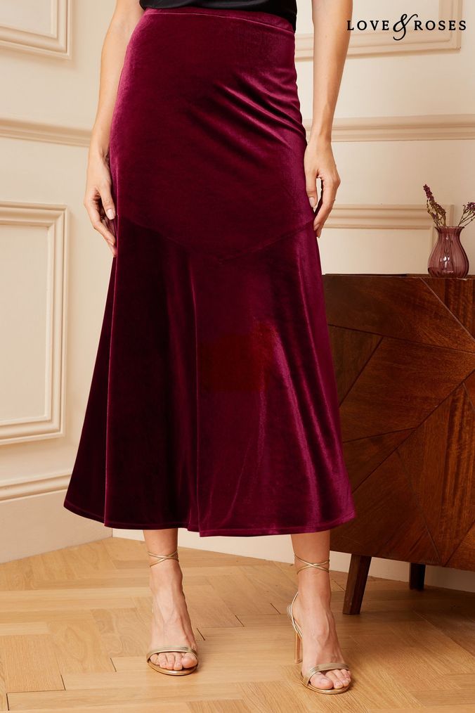Petite outlet velvet skirts