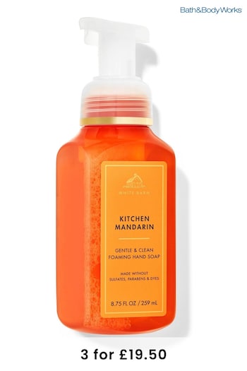 Bath & Body Works Kitchen Mandarin Gentle & Clean Foaming Hand Soap 8.75 fl oz / 259 mL (K21855) | £10