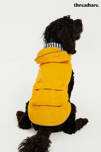 Threadbare Yellow Lightweight Rain Dog Jacket (K22140) | £24