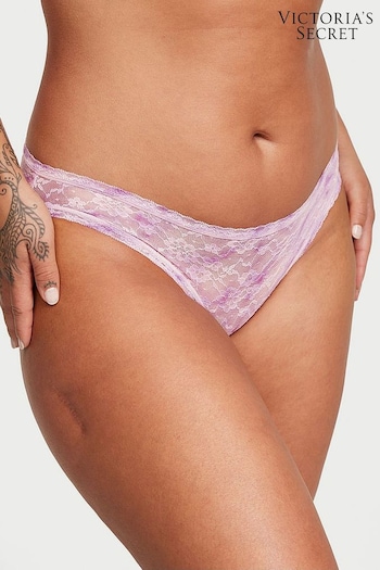 Victoria's Secret Unicorn Purple Bikini Lace Knickers (K22618) | £9