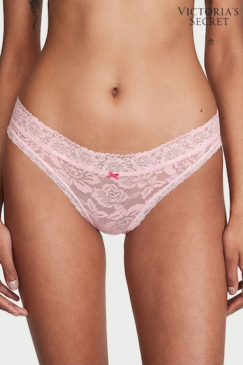 Victoria's Secret Pretty Blossom Pink Roses Bikini Lace Knickers (K22623) | £9