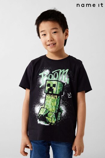 Name It Minecraft Short Sleeve Printed T-Shirt (K22683) | £15