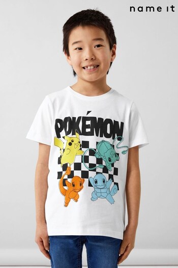 Name It Pokemon Short Sleeve Printed T-Shirt (K22685) | £15