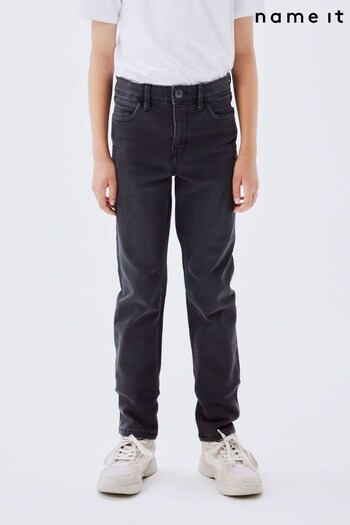 Name It Black Skinny Jeans paperbag-waist (K22687) | £22