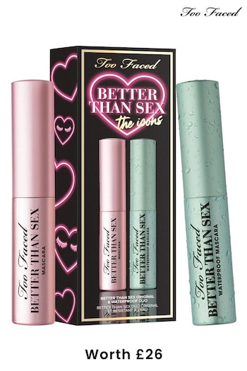 Too Faced Better Than Sex: The Icons (Worth £26) (K22768) | £18