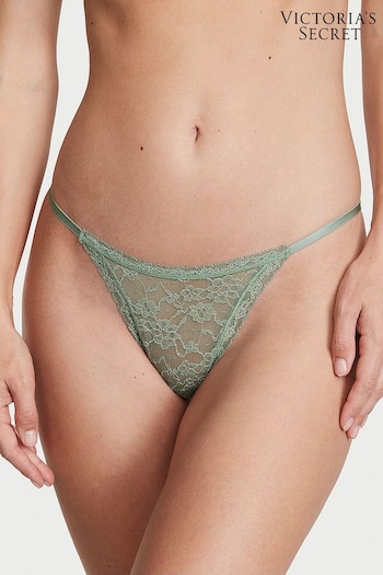 Victoria's Secret Seasalt Green String Lacie String Thong Knickers (K22791) | £9