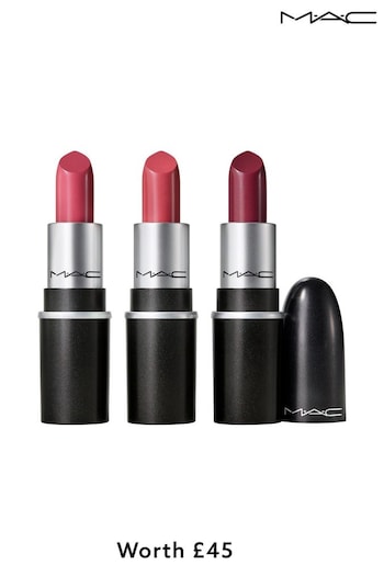 MAC Lustrelite Mini Lipstick Trio (Worth £45) (K22798) | £30