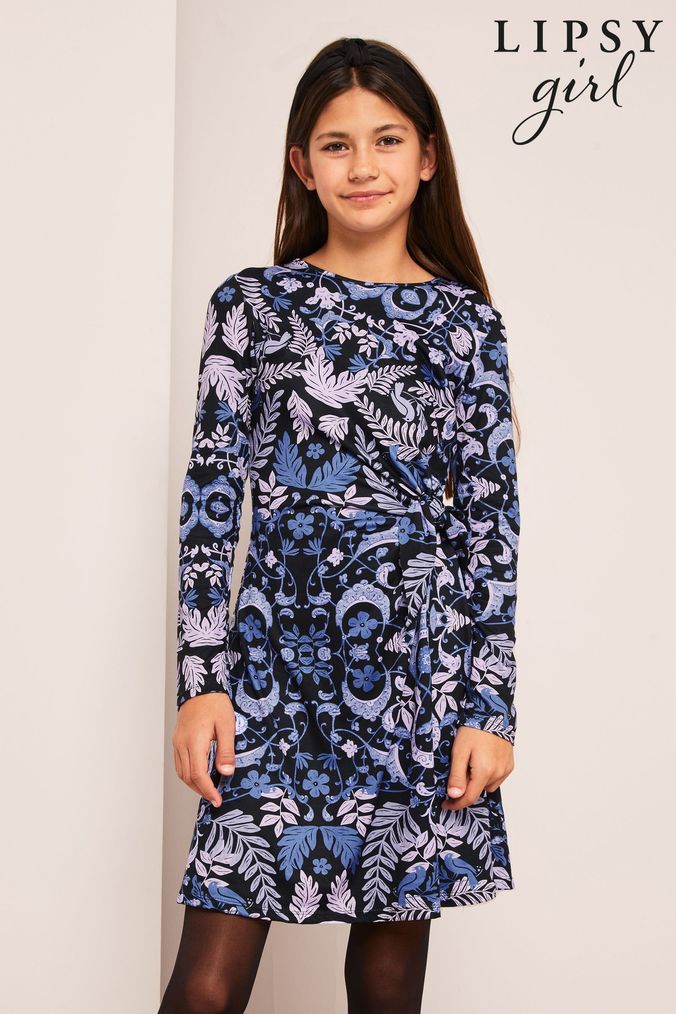 Buy Girls Dresses Lipsy Blue Print Online Next UK