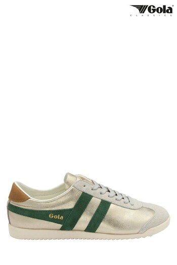 Gola Gold/ Green /Brown Ladies' Bullet Blaze Lace-Up Trainers (K23003) | £75