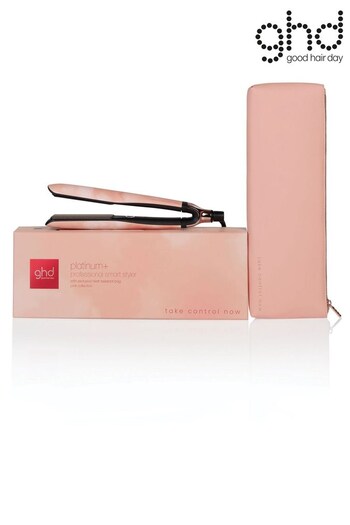 ghd Platinum+ Styler In Patterned Peach - Charity Limited Edition (K23359) | £185